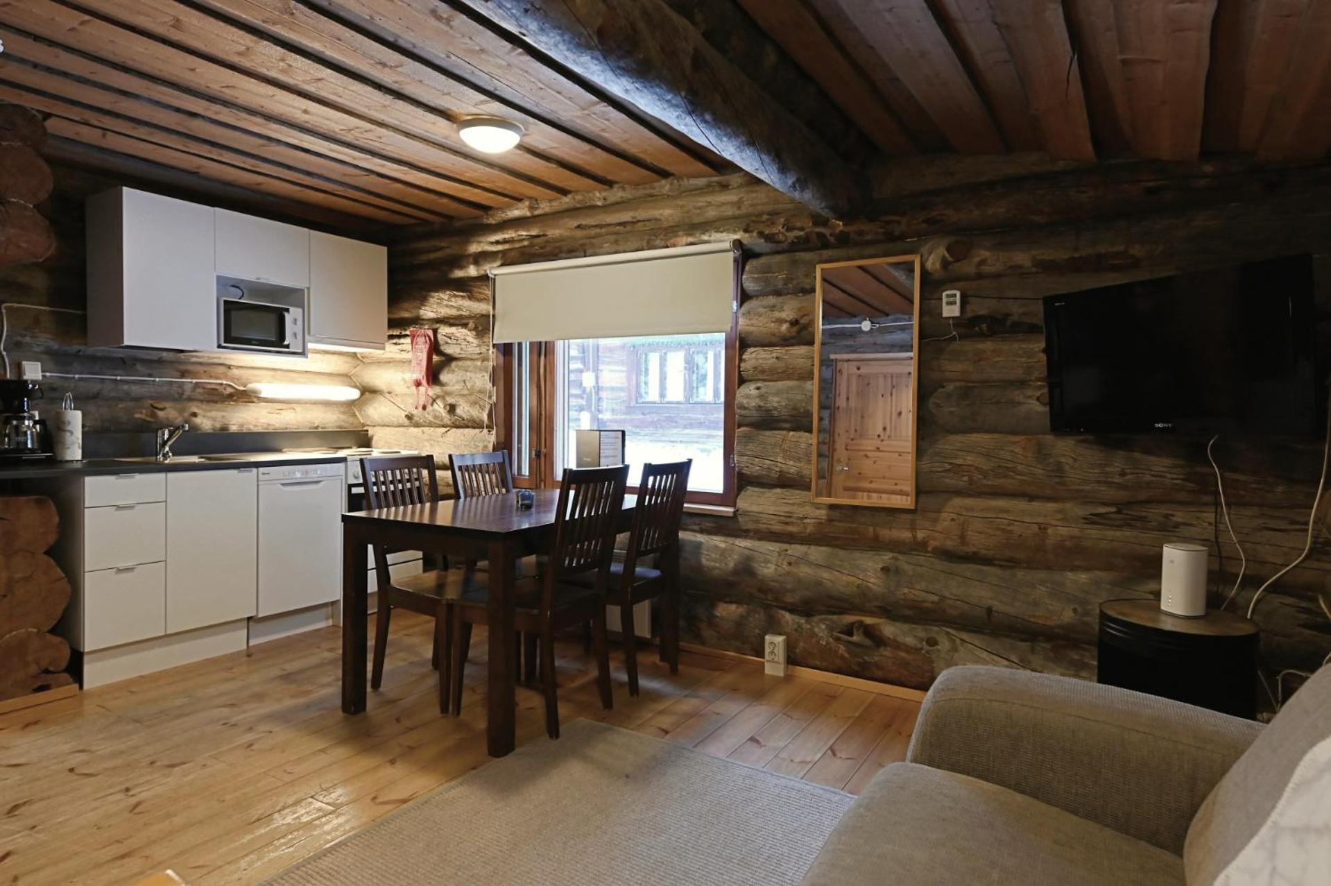 Classic Log Cabin Ski-In Ski-Out Levi Luaran gambar
