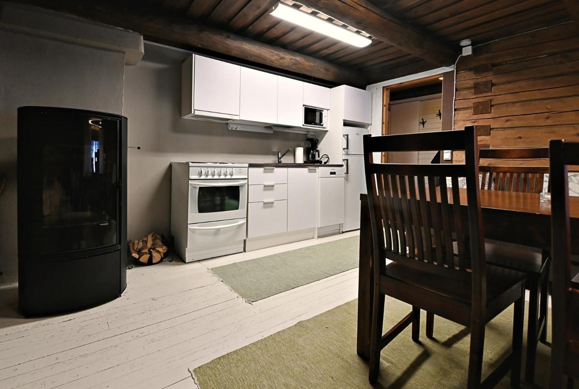 Classic Log Cabin Ski-In Ski-Out Levi Bilik gambar
