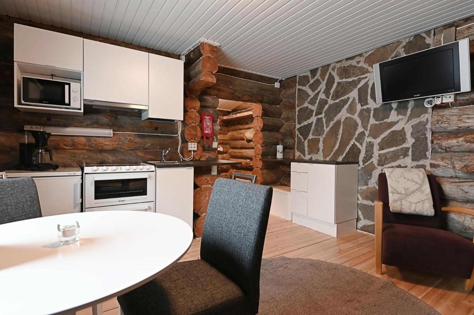 Classic Log Cabin Ski-In Ski-Out Levi Bilik gambar