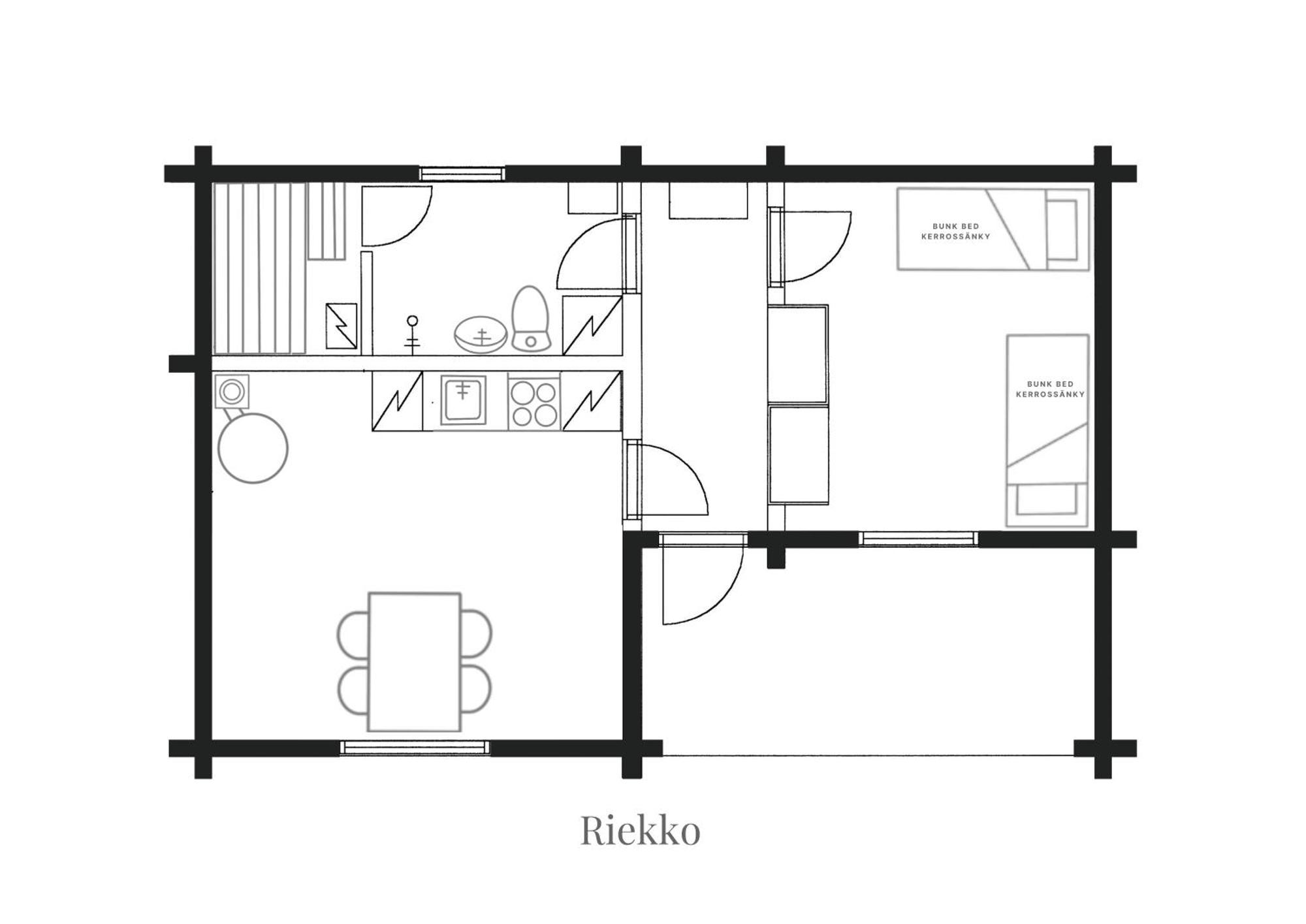 Classic Log Cabin Ski-In Ski-Out Levi Luaran gambar