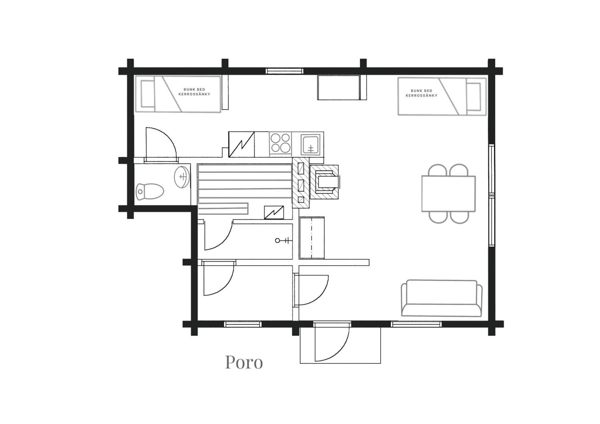Classic Log Cabin Ski-In Ski-Out Levi Luaran gambar